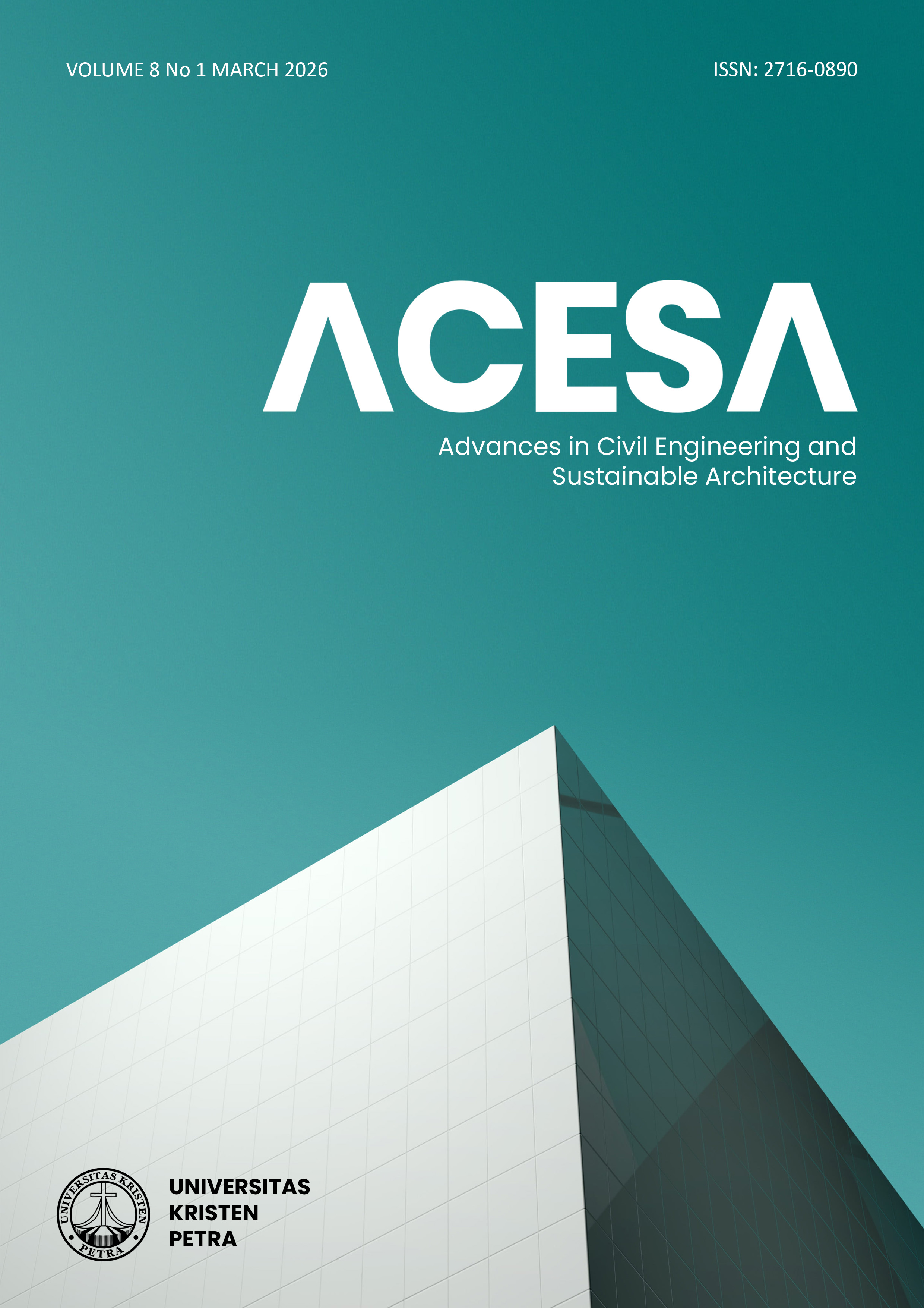 					View Vol. 8 No. 1 (2026): Advances in Civil Engineering and Sustainable Architecture
				